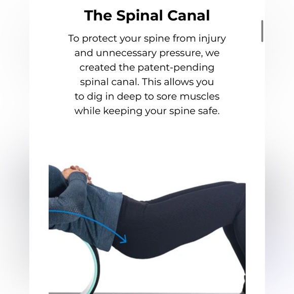 CHIRP WHEEL+ | Yoga Wheel in Black and Mint 10” - Picture 6 of 7